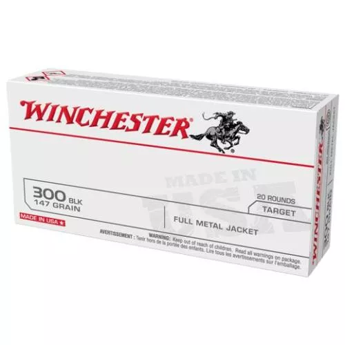 .300 AAC BLACKOUT 147 GR FMJ 20/10