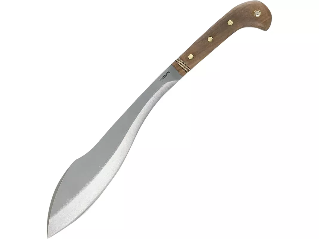 Condor Knives Amalgam Machete 12.2″ 1075 Satin Blade Walnut Handle